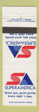 Matchbook Cover - Super America oil gas MN