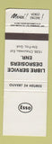 Matchbook Cover - Esso oil gas Desrosiers Ste Foy QC