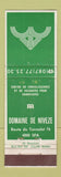 Matchbook Cover - Domaine de Niveze for Handicapped Belgium WEAR
