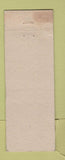 Matchbook Cover - Jones and Thompson Funeral Home Bentleyville PA