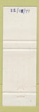 Matchbook Cover - Esso oil gas Desharnais Pont Rouge QC BLUE WEAR