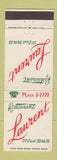 Matchbook Cover - Restaurant Laurent New York City