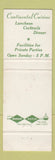 Matchbook Cover - Restaurant Laurent New York City