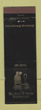Matchbook Cover - The Cork n Bottle Restaurant Pittsburgh PA WEAR
