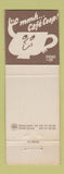 Matchbook Cover - Coop Restaurants Switzerland