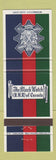 Matchbook Cover - Black Watch RHR Canada Canadian Military