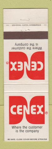 Matchbook Cover - Cenex oil gas