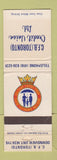 Matchbook Cover - CFB Toronto ON Military Canada Credit Union WEAR
