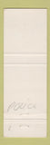 Matchbook Cover - Royal Canadian Mounted Police Canada