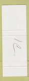 Matchbook Cover - Sydney Garrison NS Canada Military SAMPLE