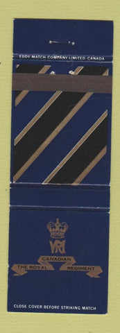 Matchbook Cover - Canadian Royal Regiment Military Canada