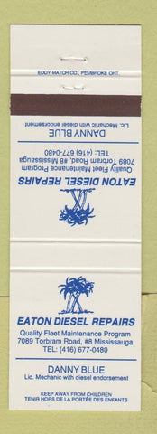 Matchbook Cover - Eaton Disel Repairs Mississauga ON