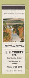 Matchbook Cover - LJ Torpey Real Estate Barrie ON