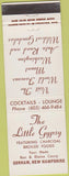 Matchbook Cover - Little Gypsy Restaurant Gorham NH cocktails