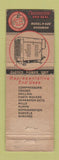 Matchbook Cover - Continental Diesel Engines Piston Ring Tampa FL WORN