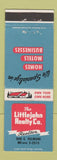 Matchbook Cover - Littlejohn Real Estate Colorado Springs