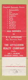 Matchbook Cover - Littlejohn Real Estate Colorado Springs