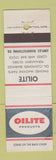 Matchbook Cover - Oilite Products Auto Parts Bearings Detroit MI WEAR