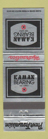 Matchbook Cover - Kaman Bearing and Supply Transmission