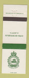 Matchbook Cover - CFB Suffield AB Canada Military