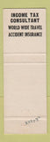 Matchbook Cover - Walter Hammel Real Estate Insurance Lehighton PA