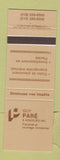 Matchbook Cover - Guy Pare Real Estate QC