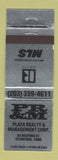 Matchbook Cover - PR&M Real Estate Stamford CT