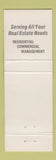 Matchbook Cover - PR&M Real Estate Stamford CT