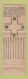Matchbook Cover - Emma Bayliss Real Estate Insurance Washington DC