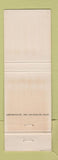 Matchbook Cover - Hilda Barringer Real Estate Insurance La Jolla CA WEAR