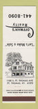 Matchbook Cover - Coffman's Real Estate Fort Thomas KY