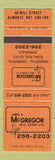 Matchbook Cover - James McGregor Real Estate Almonte ON