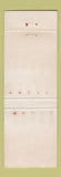 Matchbook Cover - Maple Real Estate Lombard IL