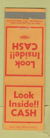 Matchbook Cover - Oles Real Estate San Francisco CA