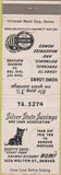 Matchbook Cover - Silver State Savings Denver CO Tab