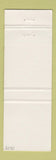 Matchbook Cover - Chamber Real Estate Indian Head SK