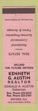 Matchbook Cover - Kenneth Austin Real Estate Dryden ON PINK