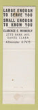 Matchbook Cover - Clarence Minnerly Real Estate Insurance Santa Clara CA