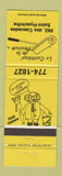 Matchbook Cover - Le Carrefour de la Peinture St Hyacinthe QC painting