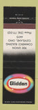 Matchbook Cover - Glidden Paints Cleveland OH