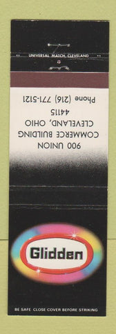 Matchbook Cover - Glidden Paints Cleveland OH