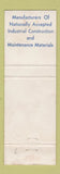 Matchbook Cover - Rock Tred Corp Skokie IL Newark NJ