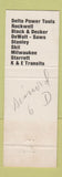 Matchbook Cover - Force Machinery Union NJ tools pinup