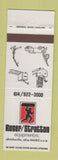 Matchbook Cover - Ruger Stratton Equipment Fork Lifts Uhrichsville OH