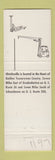 Matchbook Cover - Ruger Stratton Equipment Fork Lifts Uhrichsville OH