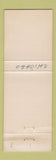 Matchbook Cover - Matteson Lumber Chicago IL ORANGE