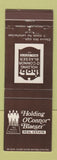 Matchbook Cover - Holding O'Connor Real Estate Arlington Heights Palatine IL