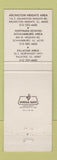 Matchbook Cover - Holding O'Connor Real Estate Arlington Heights Palatine IL