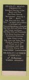 Matchbook Cover - Bradley Brand Oak Beech Flooring  Warren AR SAMPLE