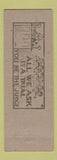 Matchbook Cover - Axmar Weatherstripping Insulation Chattanooga TN